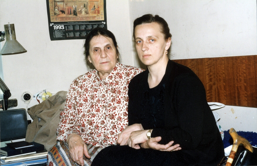 Наталия Маслова с Ириной Васильевной Ватагиной